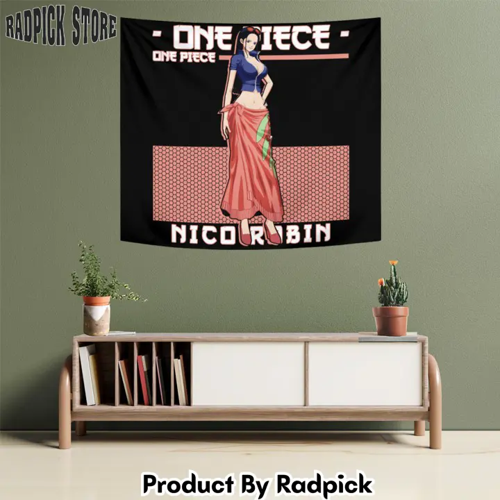 Nico robin tapestry custom anime home decor  rp5940946